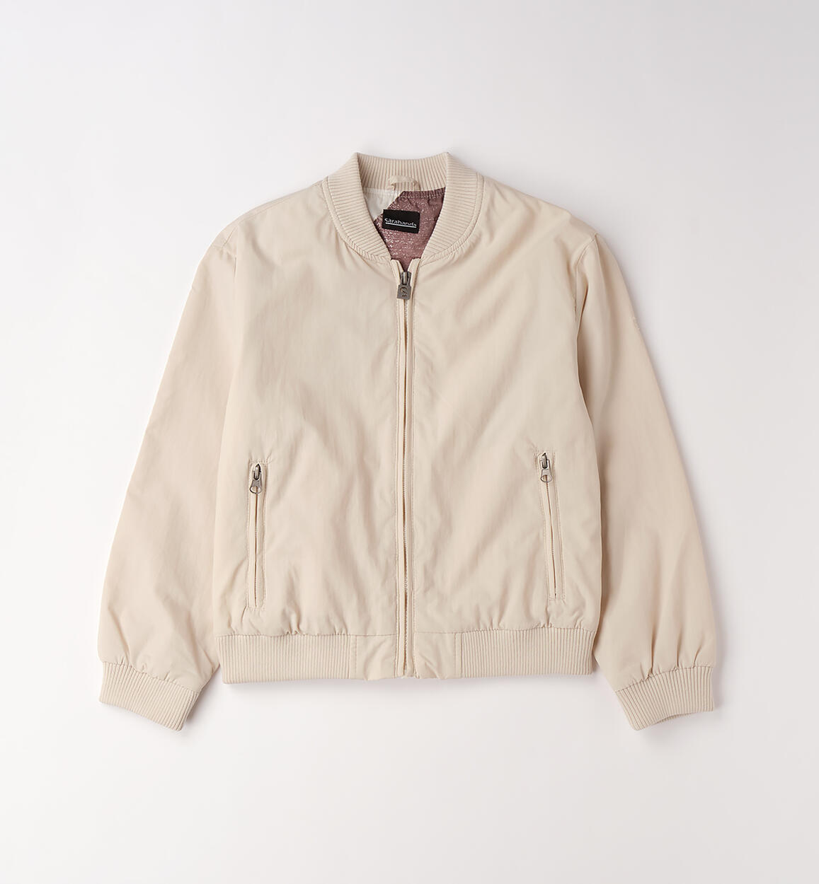 Bomber Ragazzo in Nylon Taslan con Fodera in Cotone – Zip - Sarabanda - OOPS by BabyBimbo 0-16
