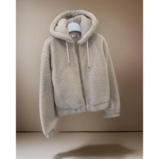 Giubbotto Teddy beige per bambina da 8anni a 16anni Y-Clu YFJF24C198 - OOPS by BabyBimbo 0-16