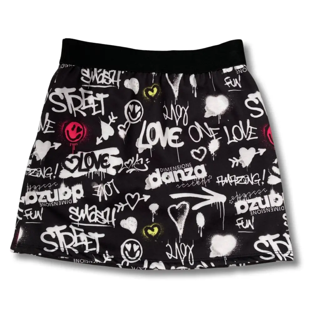 Gonna stretch Stampata da 8 a 16 anni DIMENSIONE DANZA 031657 - OOPS by BabyBimbo 0-16
