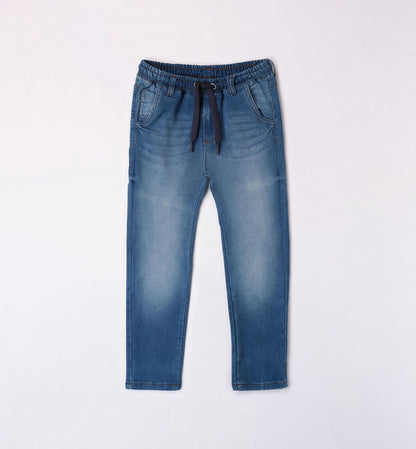 Pantalone , Jeans con elastico per ragazzo da 8 a 16 anni Sarabanda 07444 - BabyBimbo 0-16, abbigliamento bambini