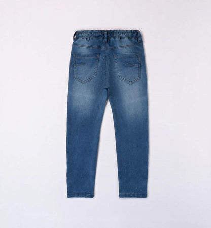 Pantalone , Jeans con elastico per ragazzo da 8 a 16 anni Sarabanda 07444 - BabyBimbo 0-16, abbigliamento bambini