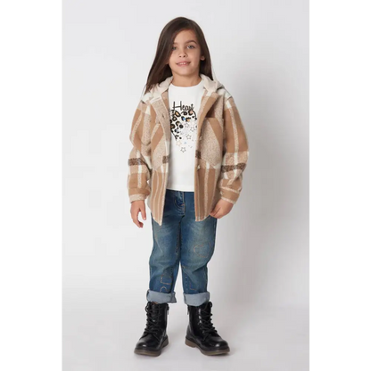 Jeans con strass per bambina da 3anni a 7anni Y-Clù YB20412 - OOPS by BabyBimbo 0-16
