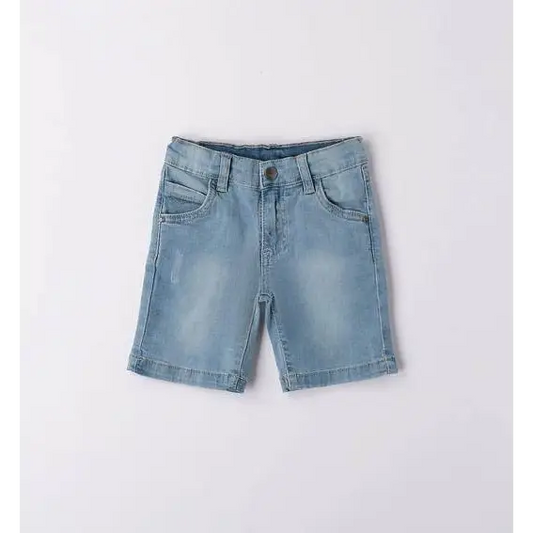Jeans corto bambino da 12 mesi a 8 anni Sarabanda 06550 - OOPS by BabyBimbo 0-16