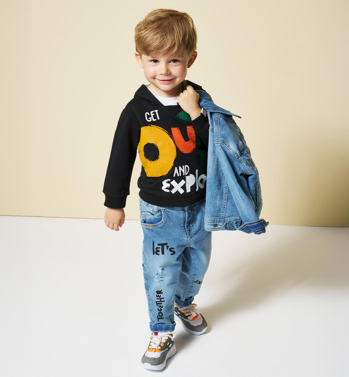 Jeans per bambino da 18mesi a 8anni Sarabanda 0B032