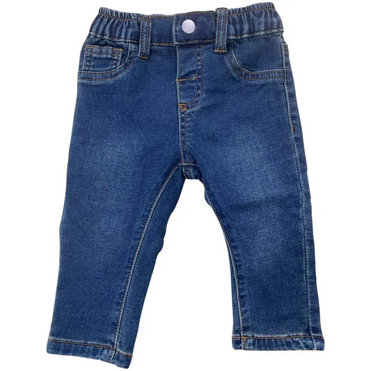 Jeans stretch per neonato da 6mesi a 24mesi Y-Clù BYN10701 - OOPS by BabyBimbo 0-16