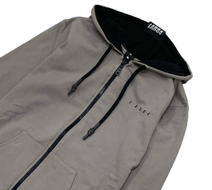 Felpa Lab84 ghiaccio nera bambino con cappuccio e chiusura a zip per comfort e stile