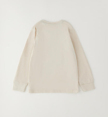 Maglietta girocollo per bambino Beige