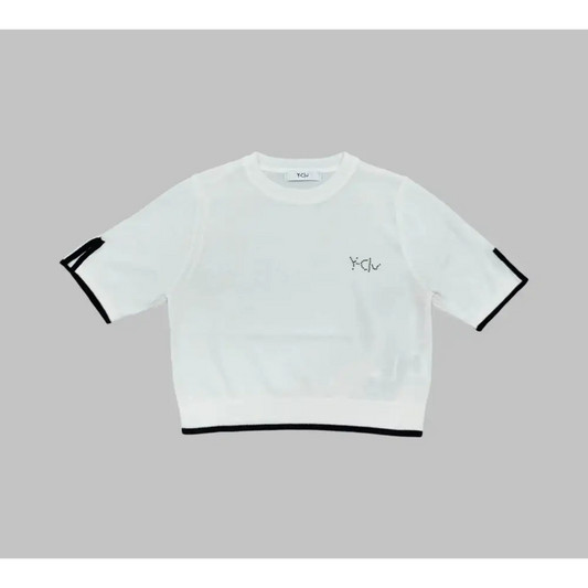 MAGLIA ELEGANTE MANICA CORTA PER RAGAZZA YCLU 184PYFJS25 - OOPS by BabyBimbo 0-16