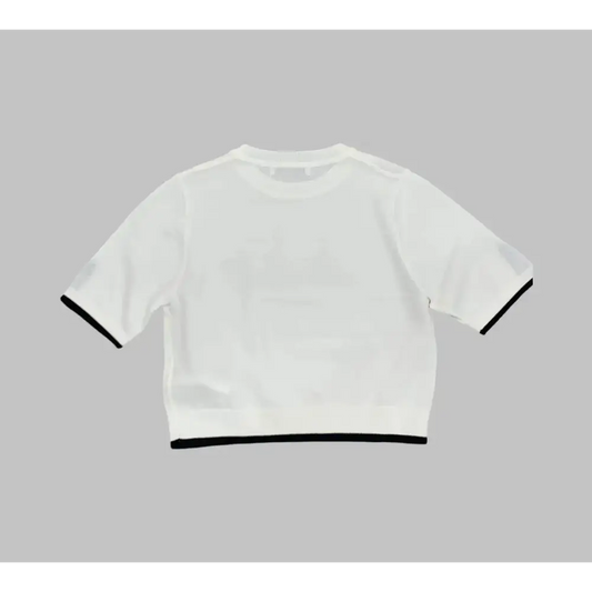 MAGLIA ELEGANTE MANICA CORTA PER RAGAZZA YCLU 184PYFJS25 - OOPS by BabyBimbo 0-16