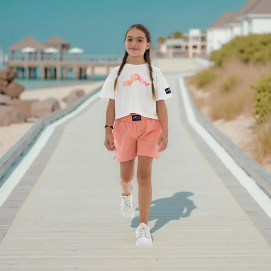 MAGLIETTA BIANCA CORTA FREDDY FR1918 - Maglietta