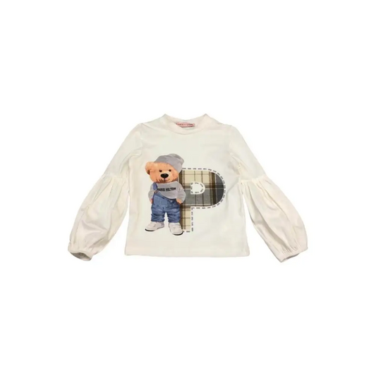 Maglietta con Orso per bambina da 3anni a 7anni Paris Hilton PHBKL4234 - OOPS by BabyBimbo 0-16