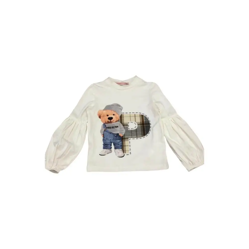 Maglietta con Orso per bambina da 3anni a 7anni Paris Hilton PHBKL4234 - OOPS by BabyBimbo 0-16