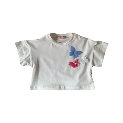 Maglietta corta per Bambina da 3 a 7anni PARIS HILTON PHBKS4669 - OOPS by BabyBimbo 0-16