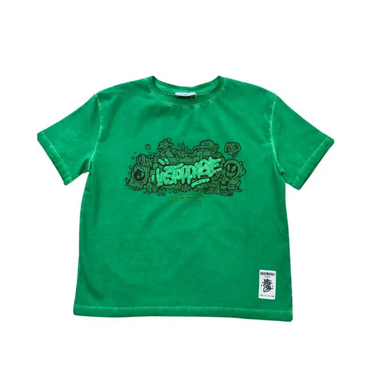 Maglietta di cotone per Ragazzo manica corta 8anni-16anni Bikkembergs BK2508 - OOPS by BabyBimbo 0-16