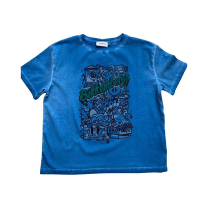 Maglietta di cotone per Ragazzo manica corta 8anni-16anni Bikkembergs BK2504 - OOPS by BabyBimbo 0-16