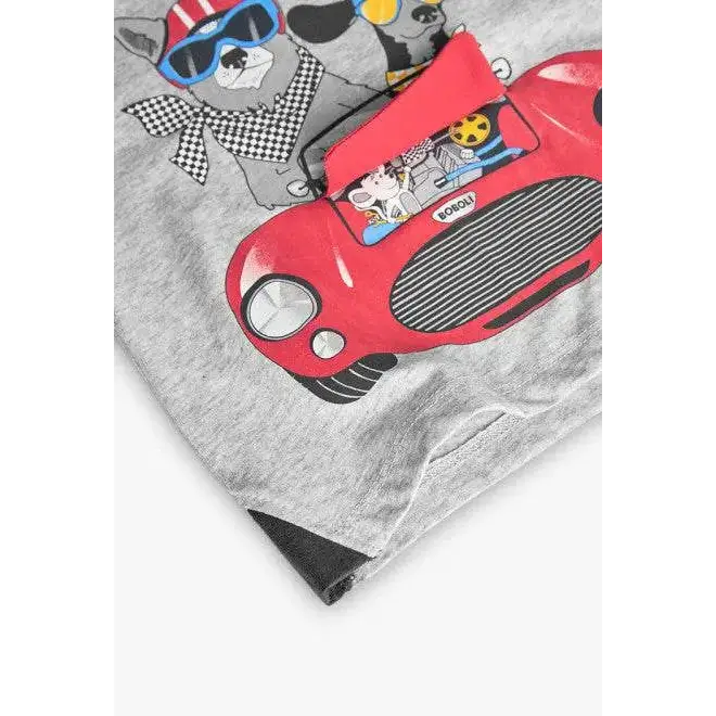 Maglietta manica corta per Bambino da 12mesi a 8anni Boboli 341132 - OOPS by BabyBimbo 0-16