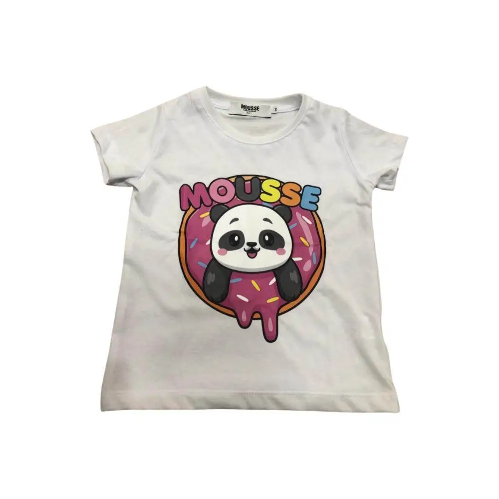 Maglietta Panda Donut per Bimba Mousse YKTS332 - OOPS by BabyBimbo 0-16
