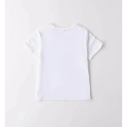 Maglietta per bambina da 3anni a 8 anni Sarabanda 0B307 - OOPS by BabyBimbo 0-16