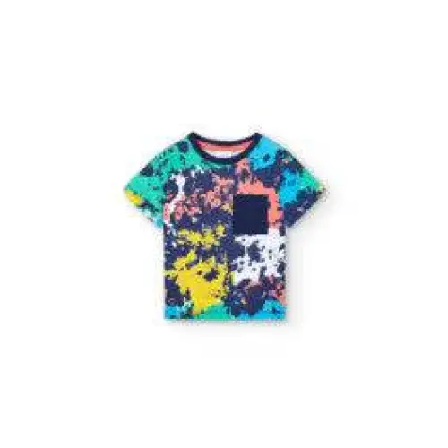 Maglietta stampata Multi colour per Bimbo Boboli 348049 - OOPS by BabyBimbo 0-16