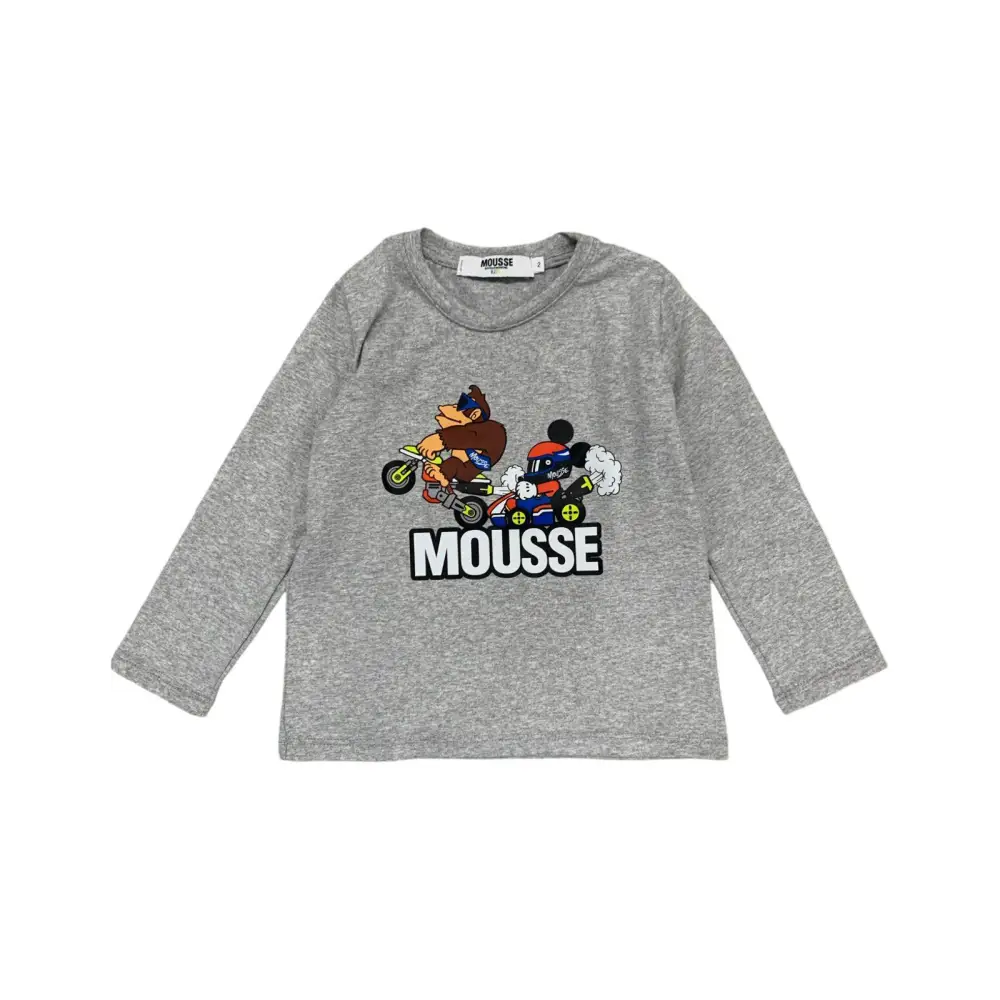 Maglietta Turbo Race per Bambino da 2anni a 12anni Mousse HKTL370M - OOPS by BabyBimbo 0-16