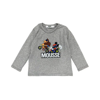 Maglietta Turbo Race per Bambino da 2anni a 12anni Mousse HKTL370M - OOPS by BabyBimbo 0-16