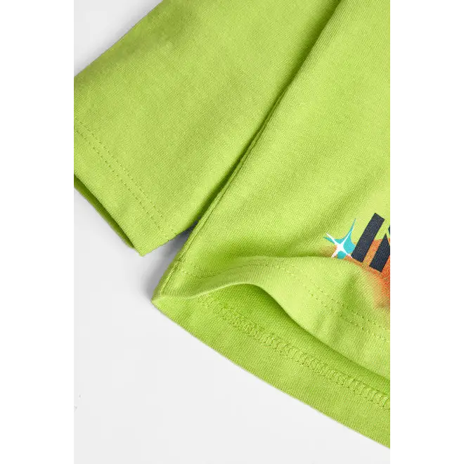 Maglietta , Maglietta verde  "Space" per bambino 18mesi-8nni Boboli 347093 - BabyBimbo 0-16, abbigliamento bambini
