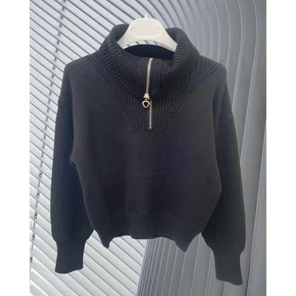 Maglione con cerniera per bambina da 8anni a 16anni Y-Clu YFJF24M243 - OOPS by BabyBimbo 0-16
