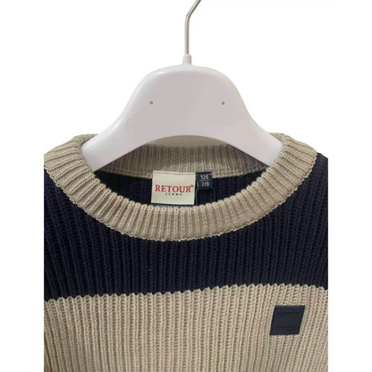 Maglione Righe per Ragazzo 8anni-16anni RETOUR RJB43805 - OOPS by BabyBimbo 0-16