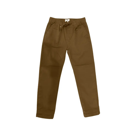 pantaloni bruciato ragazzo 8-16 anni pantalone Y Clu casual vita elasticizzata con coulisse e gamba dritta