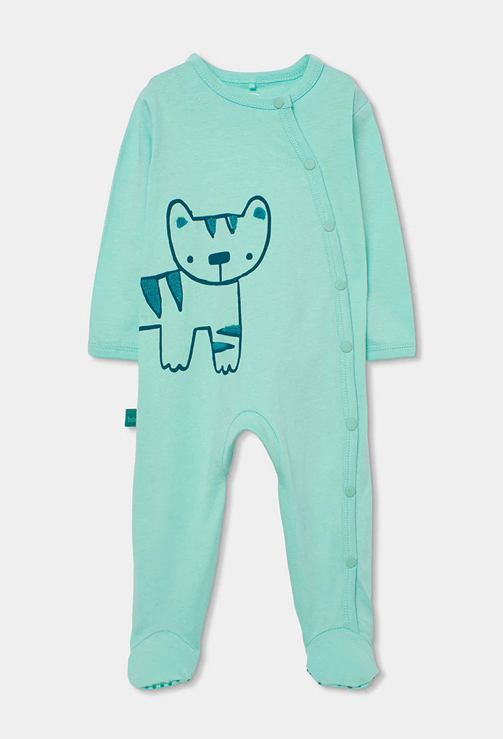 Pagliaccetto neonato cotone verde – BOBOLI - OOPS by BabyBimbo 0-16