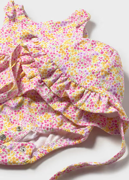 Pagliaccetto stampato con cappello neonato - Mayoral