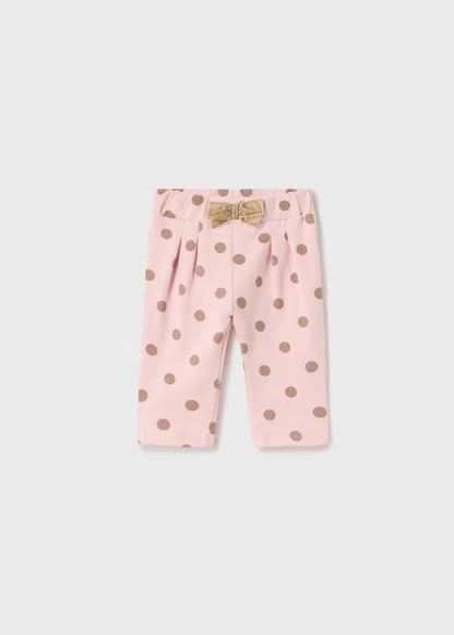 vestito , Pantalone Better Cotton pois neonata 0-18mesi Mayoral 02597-87 - BabyBimbo 0-16, abbigliamento bambini