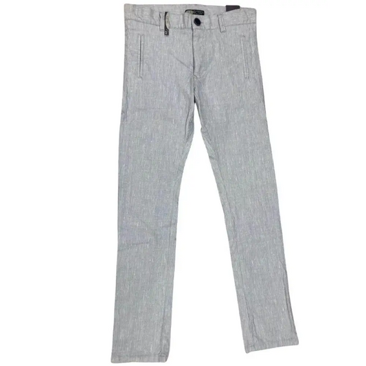 Pantalone celeste modello Slimfit regolabile in vita per Ragazzo 8-16anni SARABANDA 0U331 - OOPS by BabyBimbo 0-16