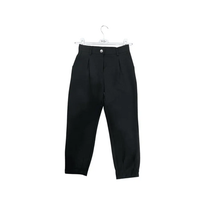 Pantalone colore nero per bambina da 8anni a 16anni Y-Clù Y18093 - OOPS by BabyBimbo 0-16