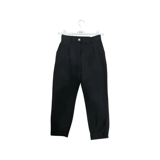 Pantalone colore nero per bambina da 8anni a 16anni Y-Clù Y18093 - OOPS by BabyBimbo 0-16