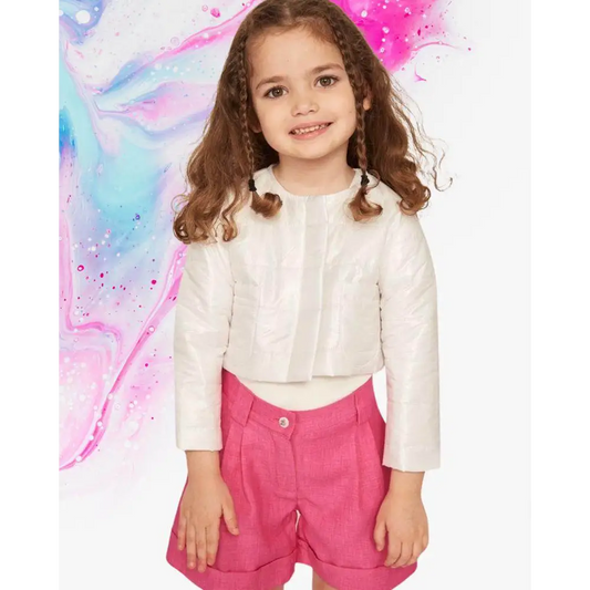 Pantalone Corto Bermuda per Bambina da 3 a 7anni Y-Clù YB21460 - OOPS by BabyBimbo 0-16