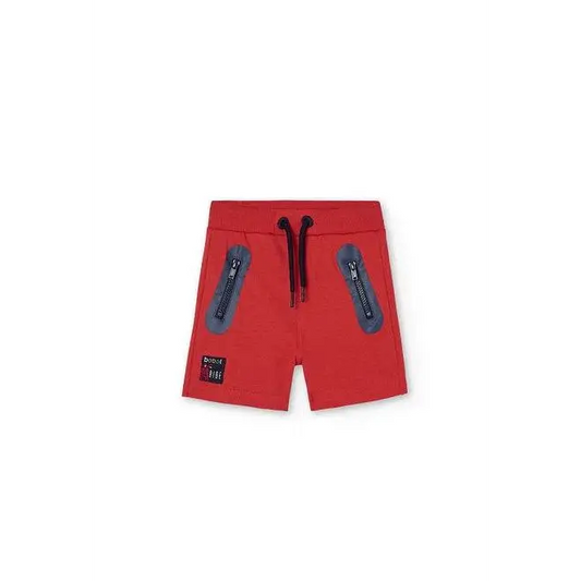 Pantalone corto rosso per Bimbo Boboli 306076 - OOPS by BabyBimbo 0-16