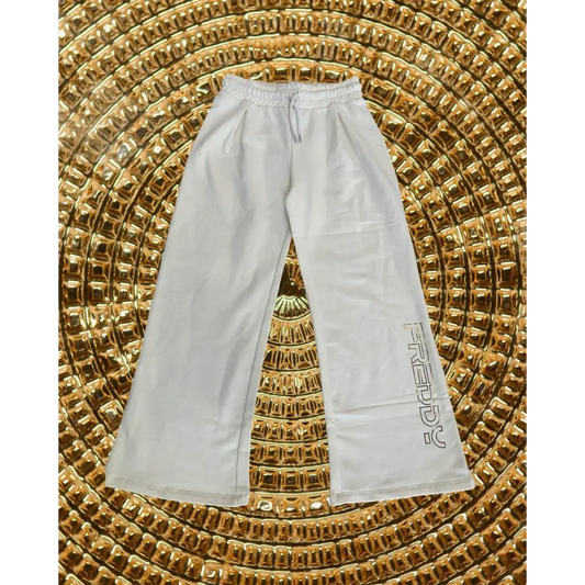 Pantalone largo ecru per Ragazza da 8 a 16 anni FREDDY FR1862 - OOPS by BabyBimbo 0-16