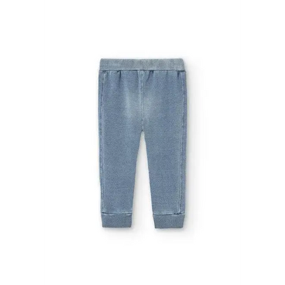 Pantalone morbido stretch effetto jeans per Bimbo Boboli 318136 - OOPS by BabyBimbo 0-16
