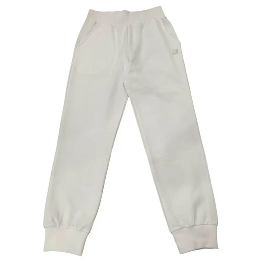 Pantalone Tuta Bianca per ragazza da 8 a 16 anni FREDDY FR1591 - OOPS by BabyBimbo 0-16