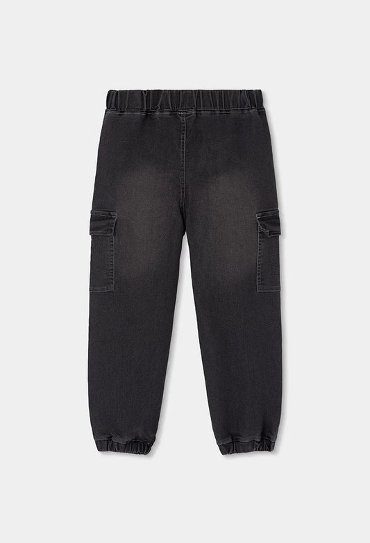 Pantaloni bambino denim in grigio - BOBOLI - OOPS by BabyBimbo 0-16