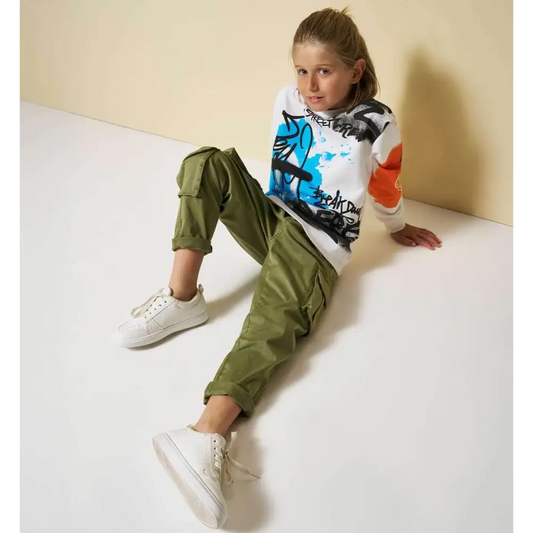 Pantaloni da bambino da 8anni a 16anni Sarabanda 0B632 - OOPS by BabyBimbo 0-16