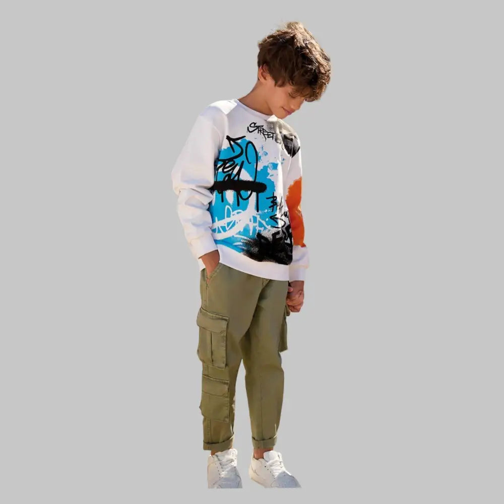 Pantaloni da bambino da 8anni a 16anni Sarabanda 0B632 - OOPS by BabyBimbo 0-16