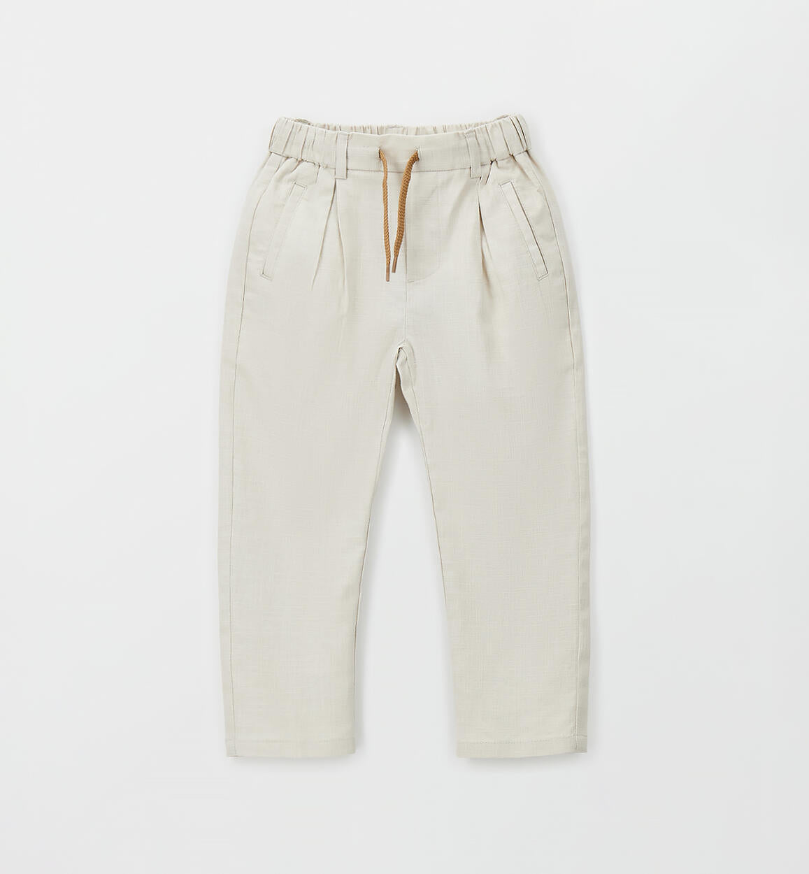 Pantaloni da bambino lino Sarabanda - OOPS by BabyBimbo 0-16
