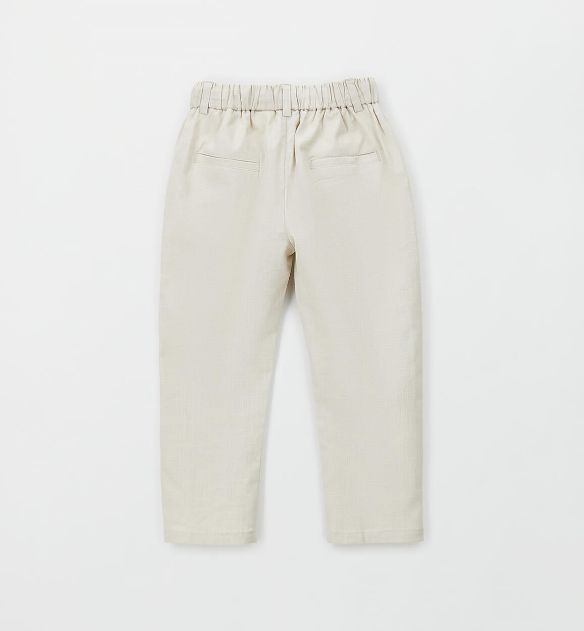 Pantaloni da bambino lino Sarabanda - OOPS by BabyBimbo 0-16