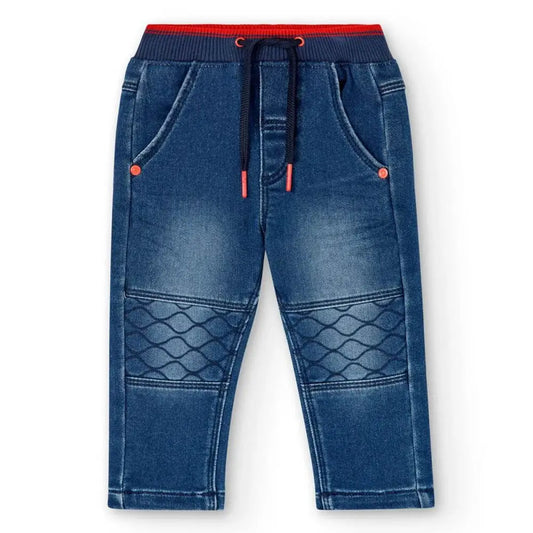 Pantaloni denim per neonati per bambino da 18 mesi a 8 anni Boboli 307022 - OOPS by BabyBimbo 0-16