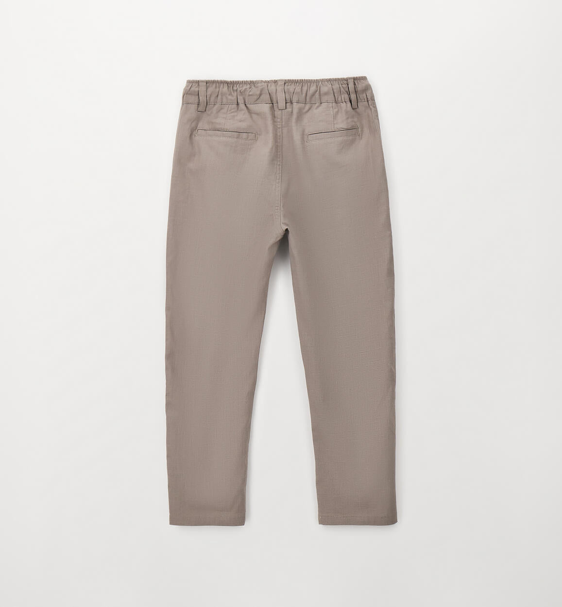 Pantalone Carrot Fit Ragazzo in Lino e Cotone Elastico in Vita - Sarabanda - OOPS by BabyBimbo 0-16