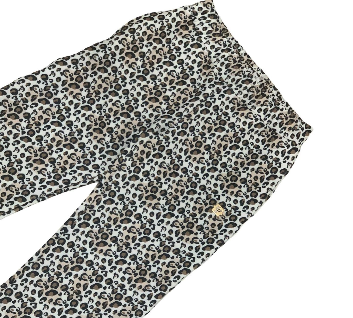 Pantaloni Maculati Larghi con Elastico e Tasche di Freddy per uno stile casual e trendy
