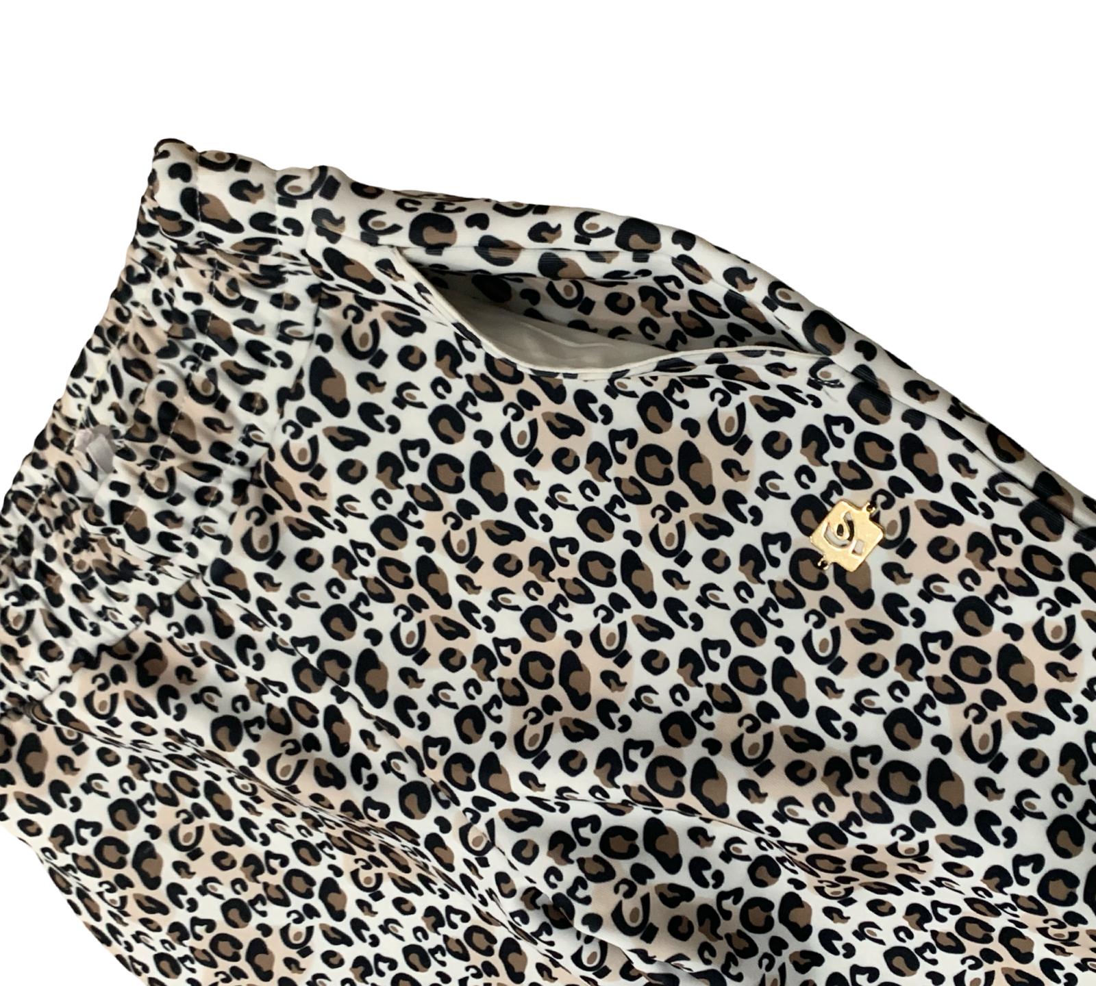 Pantaloni Maculati Larghi con Elastico e Tasche di Freddy in stile moderno e confortevole