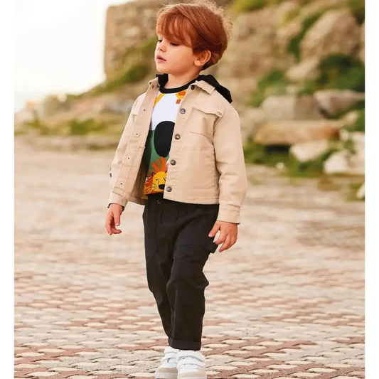 Pantaloni per bambino da 18mesi a 8anni Sarabanda 0B031 - OOPS by BabyBimbo 0-16